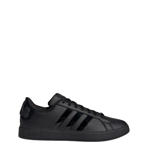 Rückansicht von adidas Star Wars Grand Court Schuh Sneaker Core Black / Core Black / Core Black