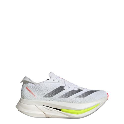 Rückansicht von adidas Adizero Prime X 2.0 STRUNG Laufschuh Laufschuhe Cloud White / Core Black / Lucid Red