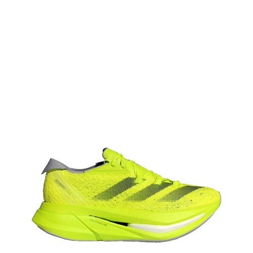 Rückansicht von adidas Adizero Prime X 2.0 STRUNG Laufschuh Laufschuhe Herren Lucid Lemon / Core Black / Halo Silver