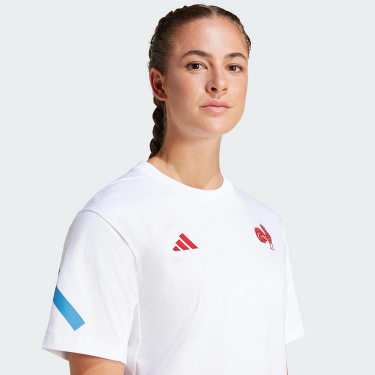 adidas adidas Frankreich Travel Z.N.E. T-Shirt Funktionsshirt Damen - White - 0 | SportScheck