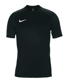 Nike Team Training T-Shirt Laufshirt Herren schwarz