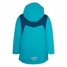 Rückansicht von Trollkids Kongsberg Winterjacke Kinder Madeira Blau/Dunkeltürkis/Hellmagenta