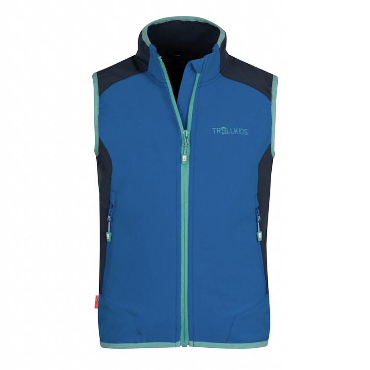 Trollkids Trollkids Balestrand Outdoorweste Kinder - kobaltblau-dunklesnavy-dunkelt&uuml;rkis - 0 | SportScheck