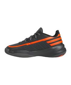 Rückansicht von adidas Front Court Sneaker Herren grau