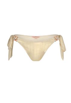 Moda Minx Shimmering Lights Bikini Hose Damen Ivory