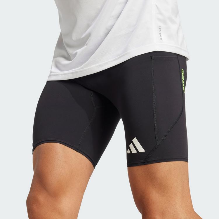 adidas adidas Adizero Running Pocket kurze Leggings Lauftights Herren - Black - 0 | SportScheck