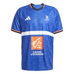 adidas Frankreich Handballtrikot Replica Funktionsshirt Herren Semi Lucid Blue