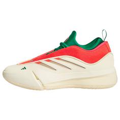 adidas Dame 9 Basketballschuh Basketballschuhe Warm Vanilla / Lucid Red / Warm Sandstone