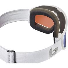 Rückansicht von Bollé Blanca Skibrille white matte-azure cat 2