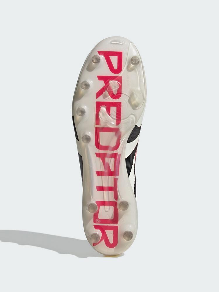 adidas adidas Predator Elite Laceless AG Fu&szlig;ballschuh Fu&szlig;ballschuhe - Off White / Core Black / Pure Ruby - 1 | SportScheck