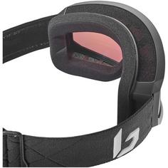 Rückansicht von Bollé Y7 OTG Skibrille black matte-vermillon gun cat 2