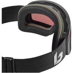 Rückansicht von Bollé Nevada Small Skihelm black corp matte-vermillon gun cat 2