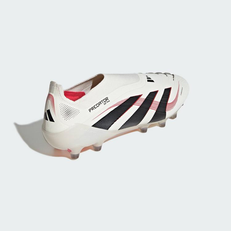 adidas adidas Predator Elite Laceless AG Fu&szlig;ballschuh Fu&szlig;ballschuhe - Off White / Core Black / Pure Ruby - 3 | SportScheck