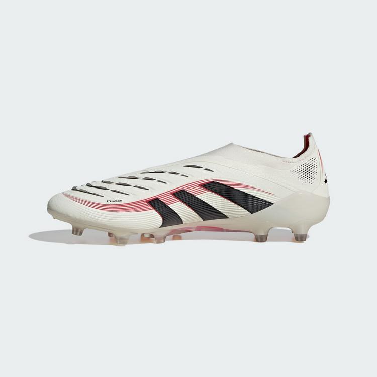 adidas adidas Predator Elite Laceless AG Fu&szlig;ballschuh Fu&szlig;ballschuhe - Off White / Core Black / Pure Ruby - 4 | SportScheck