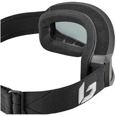 Rückansicht von Bollé Y7 OTG Skibrille black matte-phantom fire red