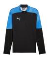 PUMA IndividualFinal 1/4 Zip Top Sweatshirt Funktionssweatshirt Herren - schwarz