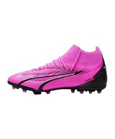 Rückansicht von PUMA ULTRA Pro MG Phenomenal Fußballschuhe pinkweissschwarz