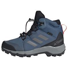 adidas GTX Terrex Mid GORE-TEX Wanderschuh Winterschuhe Kinder Wonder Steel / Grey Three / Semi Impact Orange