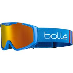 Bollé Rocket Skibrille race blue matte-sunrise