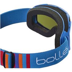 Rückansicht von Bollé Rocket Skibrille race blue matte-sunrise