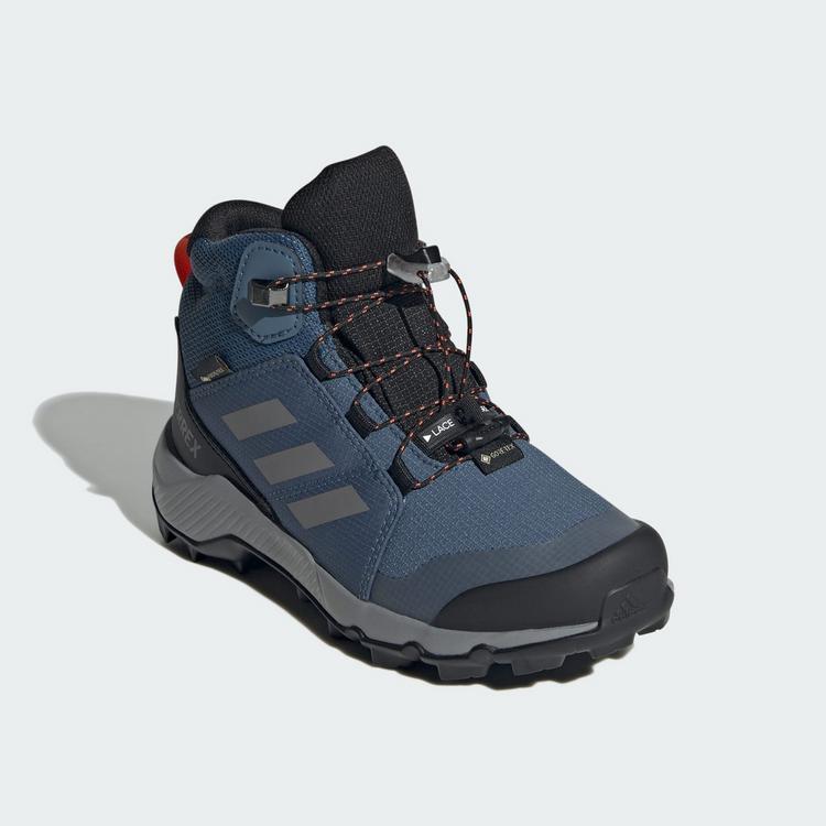 adidas adidas Terrex Mid GORE-TEX Wanderschuh Winterschuhe Kinder - Wonder Steel / Grey Three / Semi Impact Orange - 3 | SportScheck
