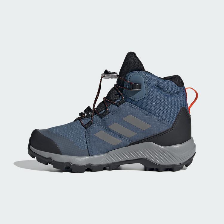 adidas adidas Terrex Mid GORE-TEX Wanderschuh Winterschuhe Kinder - Wonder Steel / Grey Three / Semi Impact Orange - 5 | SportScheck