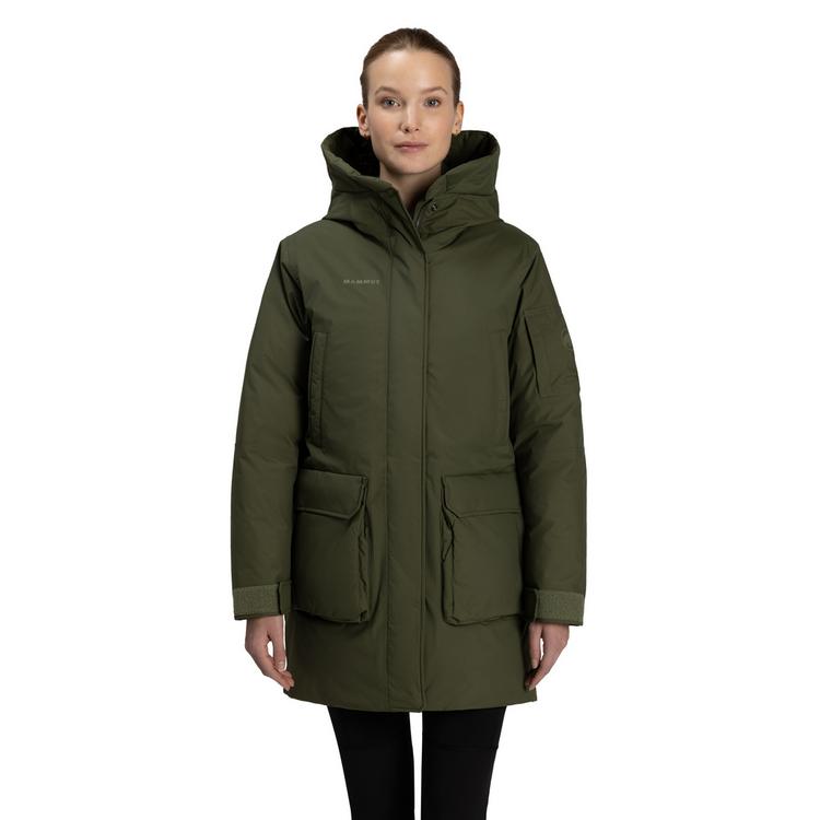 Mammut Mammut Floeberg HS Hooded Hardshelljacke Damen - dark marsh - 0 | SportScheck