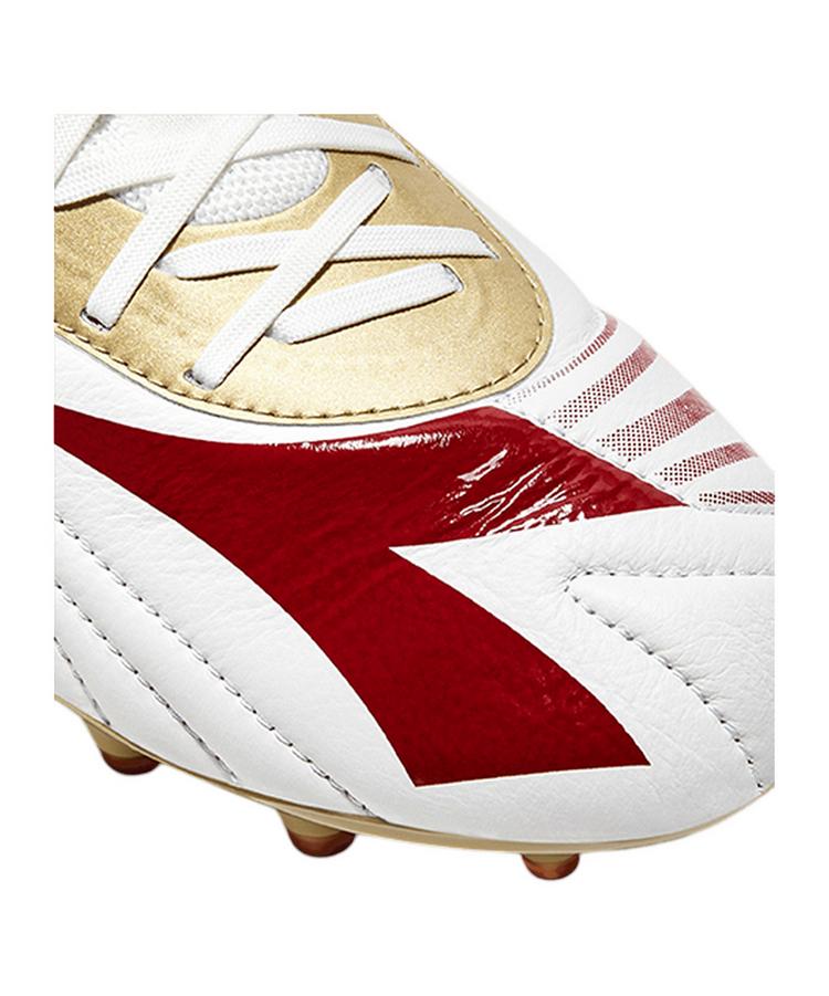 Diadora Diadora Maximus Elite SLX FG   FD1022 Fu&szlig;ballschuhe - weissrot - 3 | SportScheck