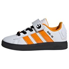 adidas adidas x Star Wars Grand Court 2.0 Schuh Sneaker Kinder Cloud White / Crew Orange / Core Black