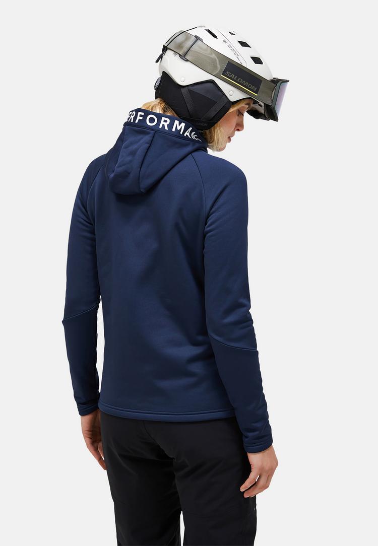 Peak Performance Peak Performance W Rider Zip Hood Fleecejacke Damen - dunkelblau - 0 | SportScheck
