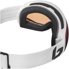 Rückansicht von Bollé Torus Skibrille white matte-azure cat 2