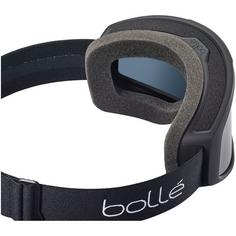 Rückansicht von Bollé Bedrock Skibrille black matte grey cat 3