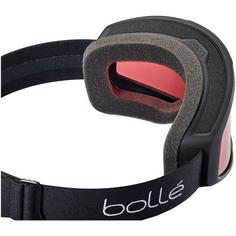 Rückansicht von Bollé Bedrock Skibrille black matte-vermillon cat 2