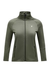 Peak Performance W Rider Zip Jacket Fleecejacke Damen - olive