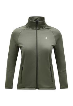 Peak Performance W Rider Zip Jacket Fleecejacke Damen OLIVE