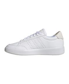 Rückansicht von adidas Nova Court Sneaker Damen Weiß Sneaker Damen weiss
