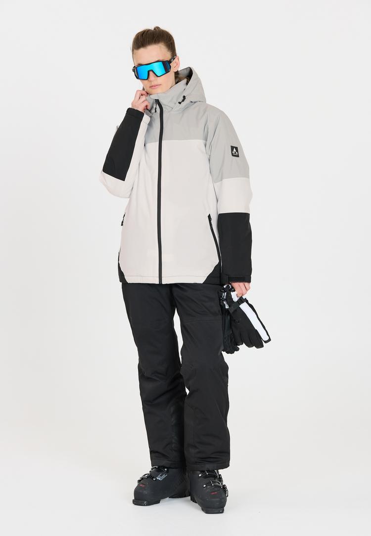 Whistler Whistler Monteca Skijacke Damen - 1004 Pearl Grey - 0 | SportScheck