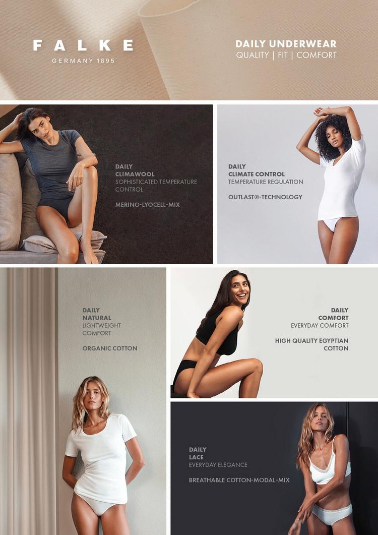 Falke Falke UW Tanga CO/EL w Unterhose Damen - white (2000) - 4 | SportScheck