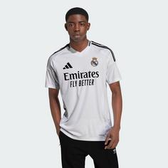 Rückansicht von adidas Real Madrid 24-25 Heim Fußballtrikot Herren white