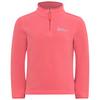 Jack Wolfskin TAUNUS HALFZIP K Fleecepullover Kinder - sunset coral