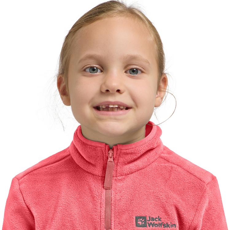 Jack Wolfskin Jack Wolfskin TAUNUS HALFZIP K Fleecepullover Kinder - sunset coral - 4 | SportScheck