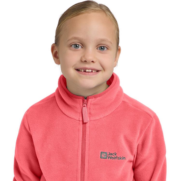 Jack Wolfskin Jack Wolfskin TAUNUS JACKET K Fleecejacke Kinder - sunset coral - 3 | SportScheck
