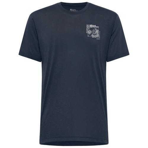 Jack Wolfskin VONNAN GRAPHIC T M Funktionsshirt Herren