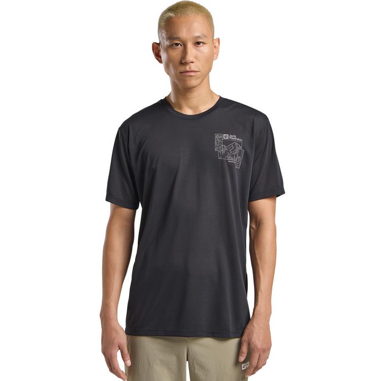 Jack Wolfskin Jack Wolfskin VONNAN GRAPHIC T M Funktionsshirt Herren - EXPLORE phantom - 0 | SportScheck