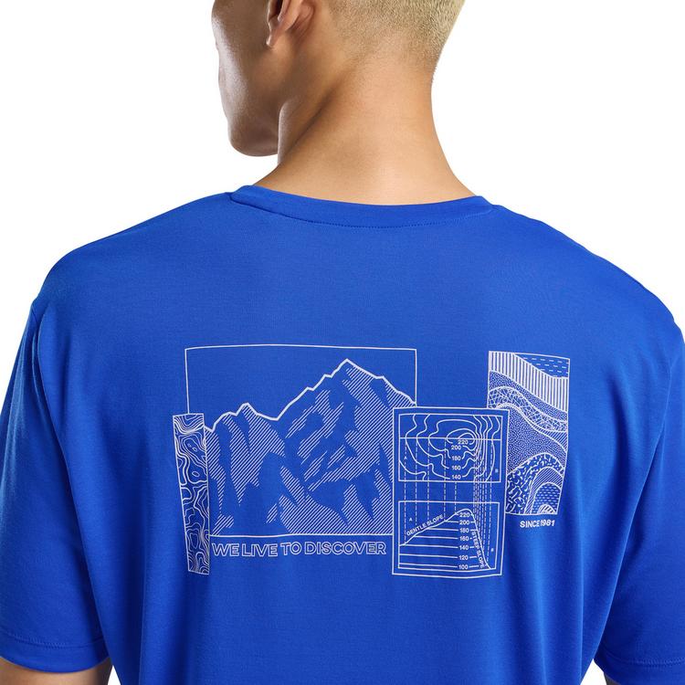 Jack Wolfskin Jack Wolfskin VONNAN GRAPHIC T M Funktionsshirt Herren - EXPLORE vibrant blue - 2 | SportScheck