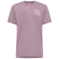 Jack Wolfskin VONNAN GRAPHIC T M Funktionsshirt Herren - EXPLORE wild blossom