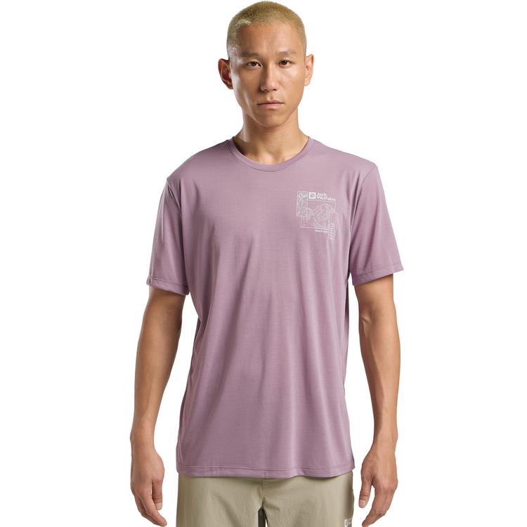 Jack Wolfskin Jack Wolfskin VONNAN GRAPHIC T M Funktionsshirt Herren - EXPLORE wild blossom - 0 | SportScheck