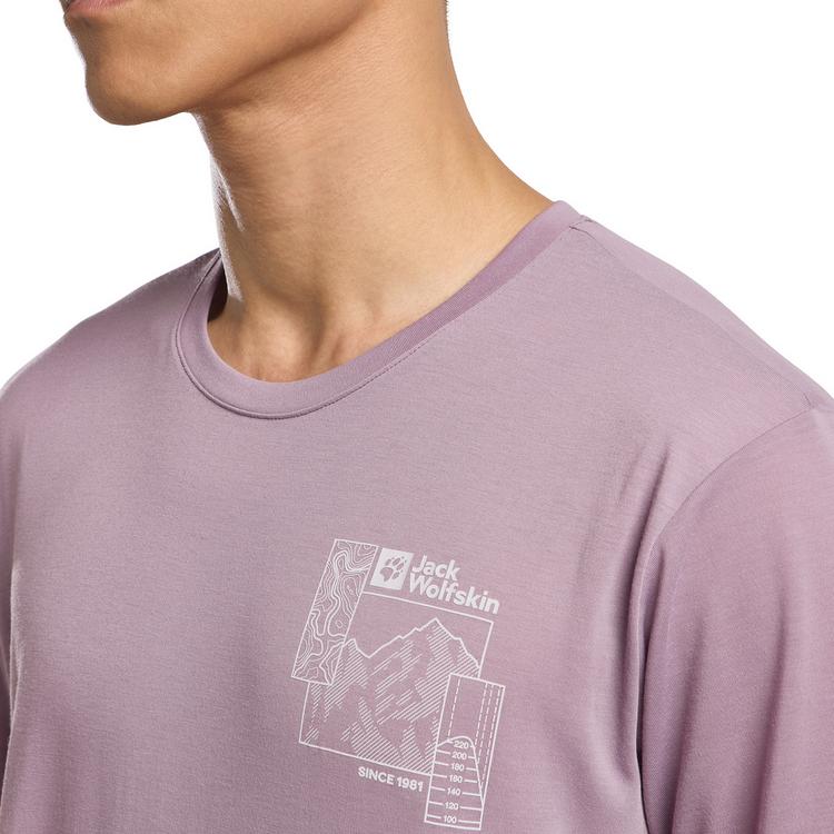 Jack Wolfskin Jack Wolfskin VONNAN GRAPHIC T M Funktionsshirt Herren - EXPLORE wild blossom - 2 | SportScheck