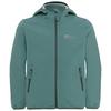 Jack Wolfskin FOURWINDS JACKET KIDS Funktionsjacke Kinder - jade green
