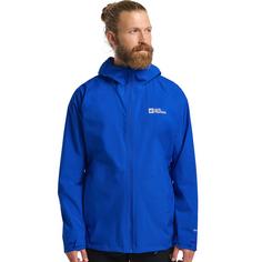 Rückansicht von Jack Wolfskin PRELIGHT 2.5L LT JKT M Funktionsjacke Herren vibrant blue